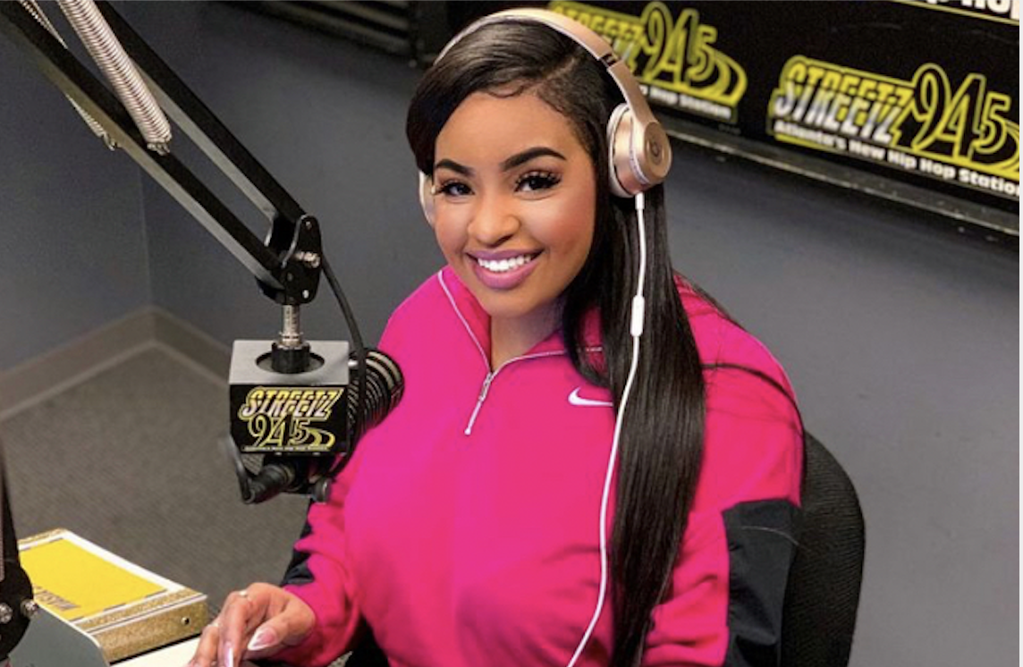 MiAsia Symone The Newest Voice On Streetz 94.5 ATL