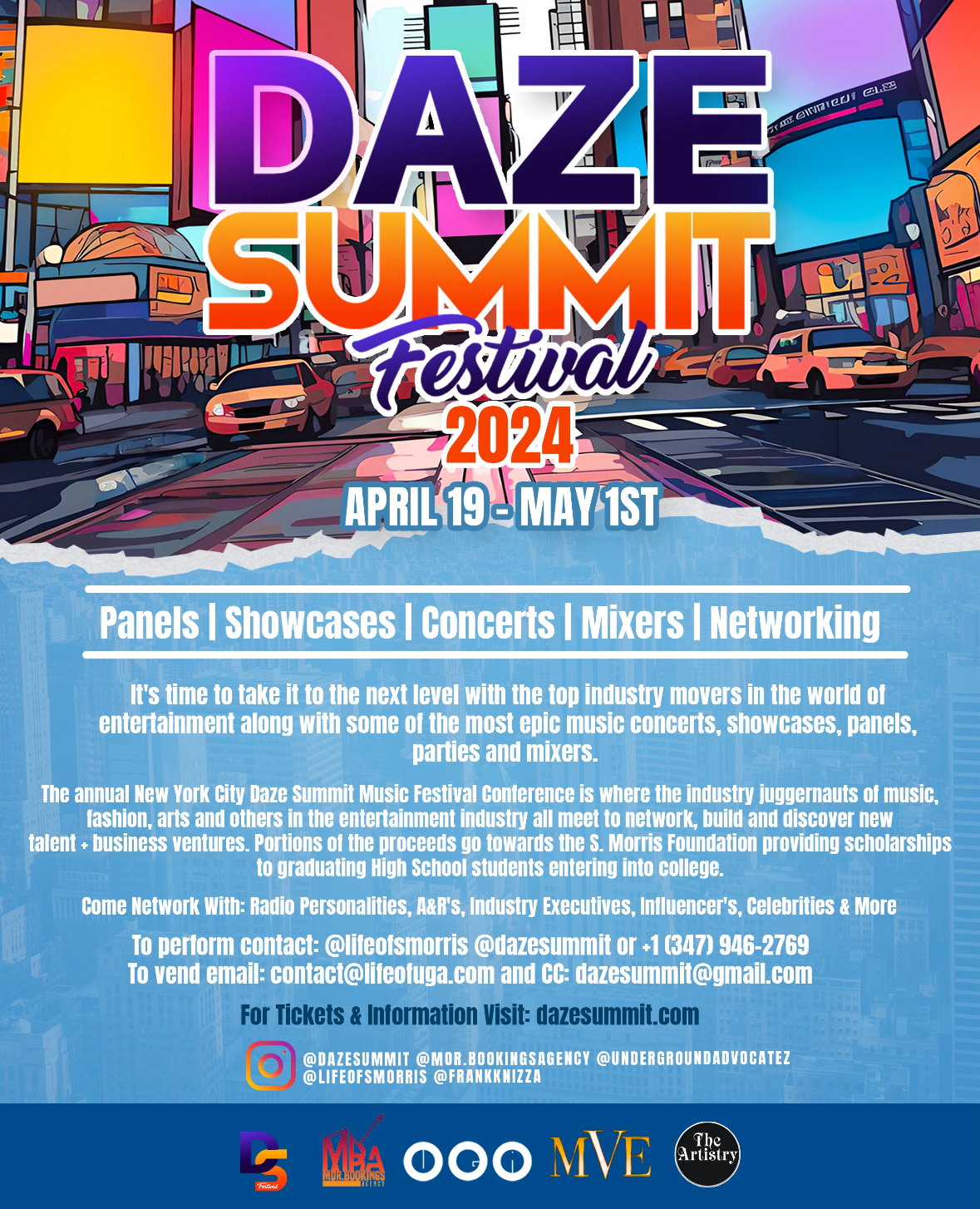 THE DAZE SUMMIT FESTIVAL IN NEW YORK CITY WAS A COMPLETE SUCCESS!