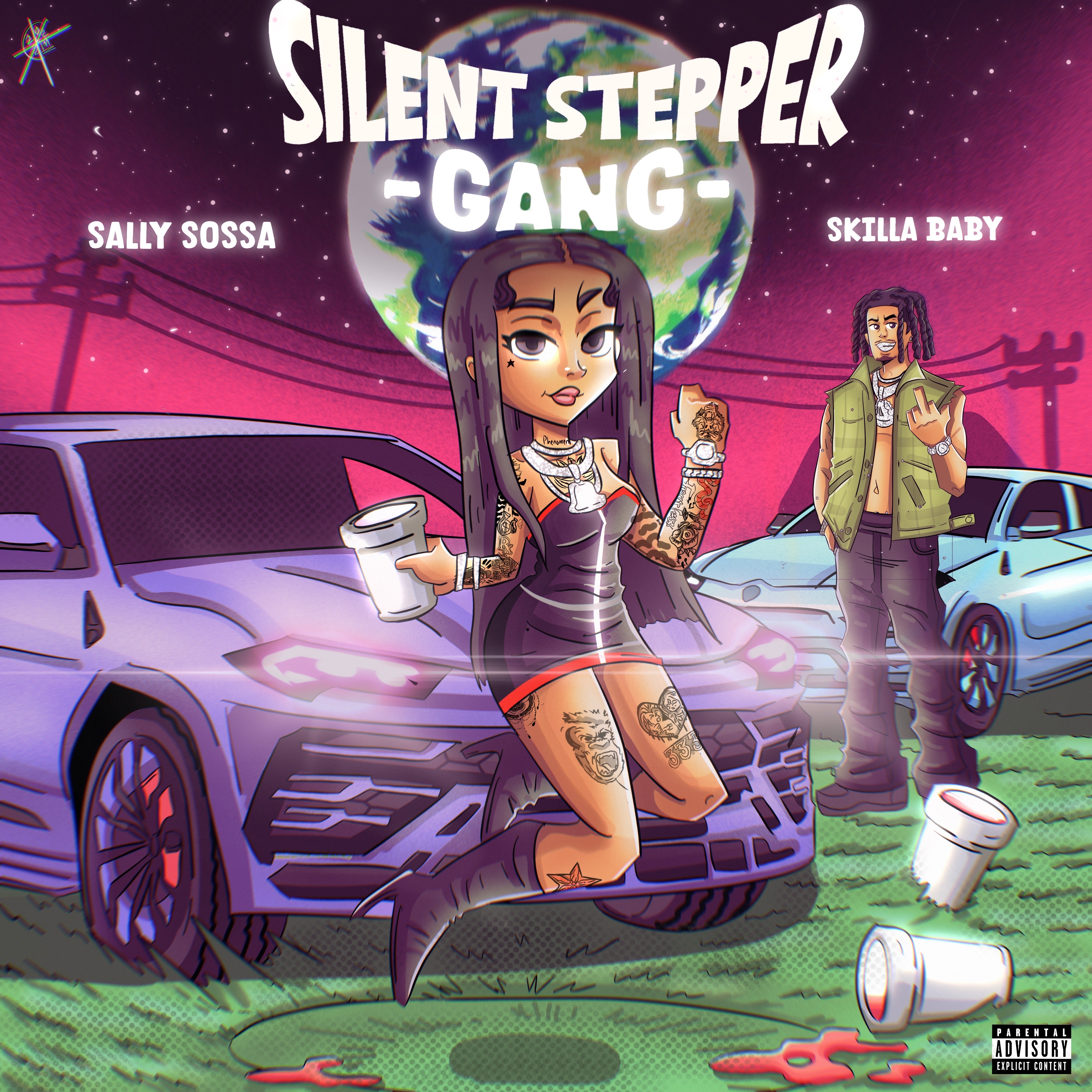 Sally Sossa and Skilla Baby Unveil New Single “Silent Stepper Gang”