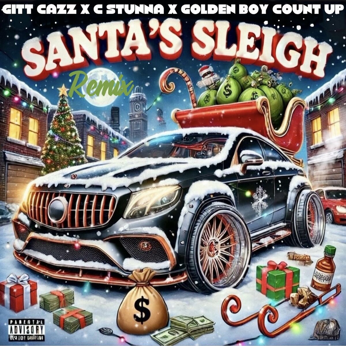 GITT CAZZ Lights Up The Season With “Santa’s Sleigh (Remix)” – A Southern Anthem For The Holidays